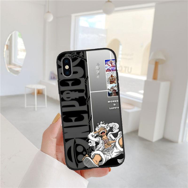 One Piece Luffy Soft Shell Phone Case for OPPO A3 Pro A72 A74 A76 A77 A77S A78 A79 A94 A95 A18 A40M A58