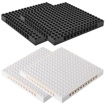 Pixel Art Building Block Bottom Plate 65803 Brick 16X16 Baseplate Part Compatible 98138 Pixel Small Particles Toy Gift