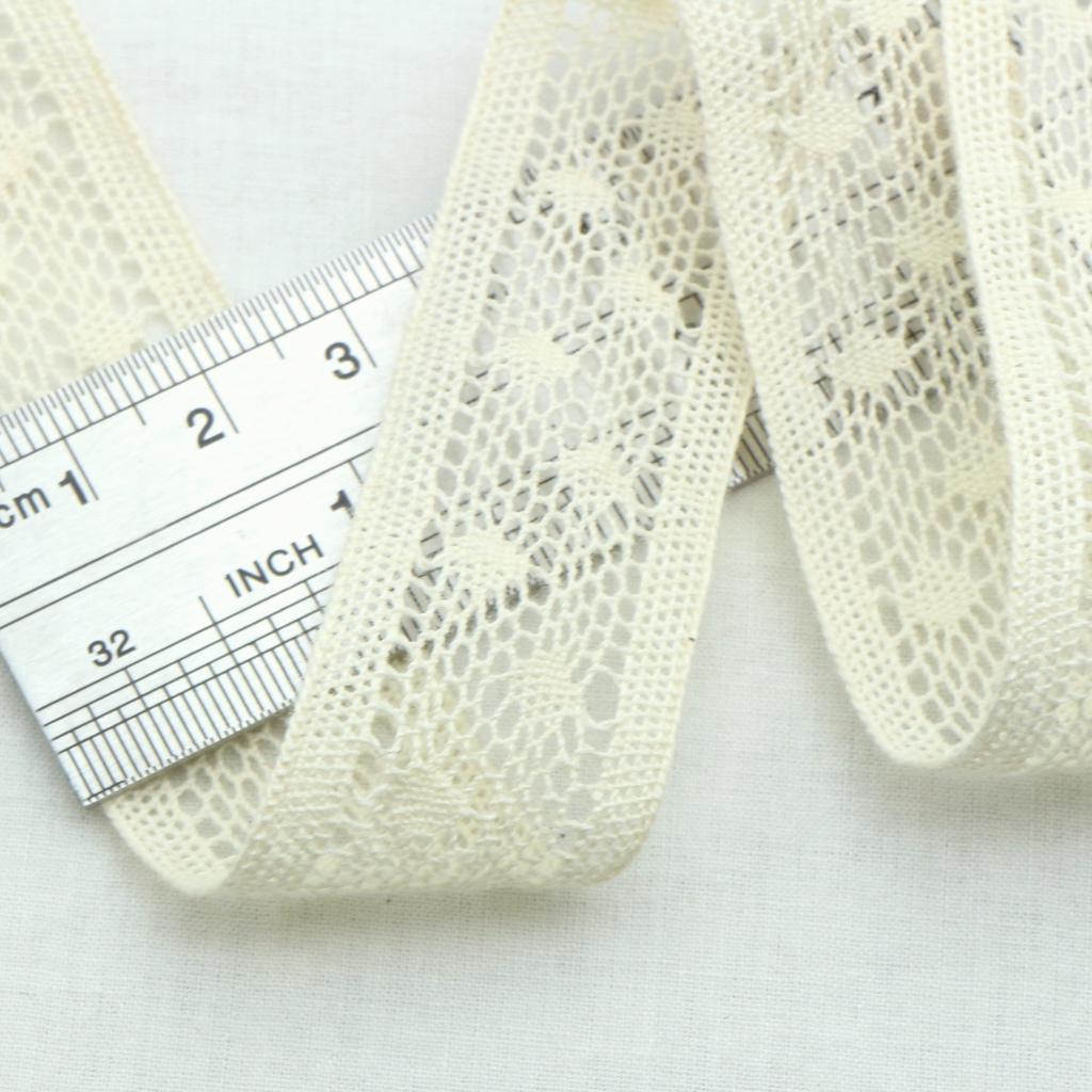 Cotton Thread Lace Weaving Hollow Pure Cotton Lace Accessories Decoration Handmade Diy Tablecloth Curtain Fabric
