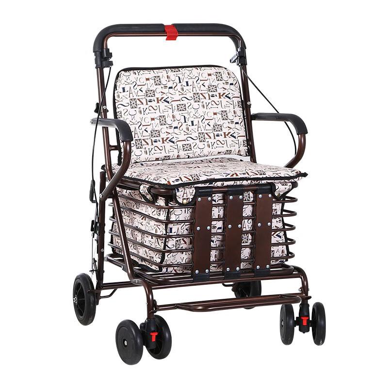 Handdon Elderly Pushable Mobility Scooter