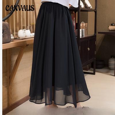 Sommer Damen Übergröße Damen Hohe Taille Halbkörperrock Feenrock Großer Swingrock