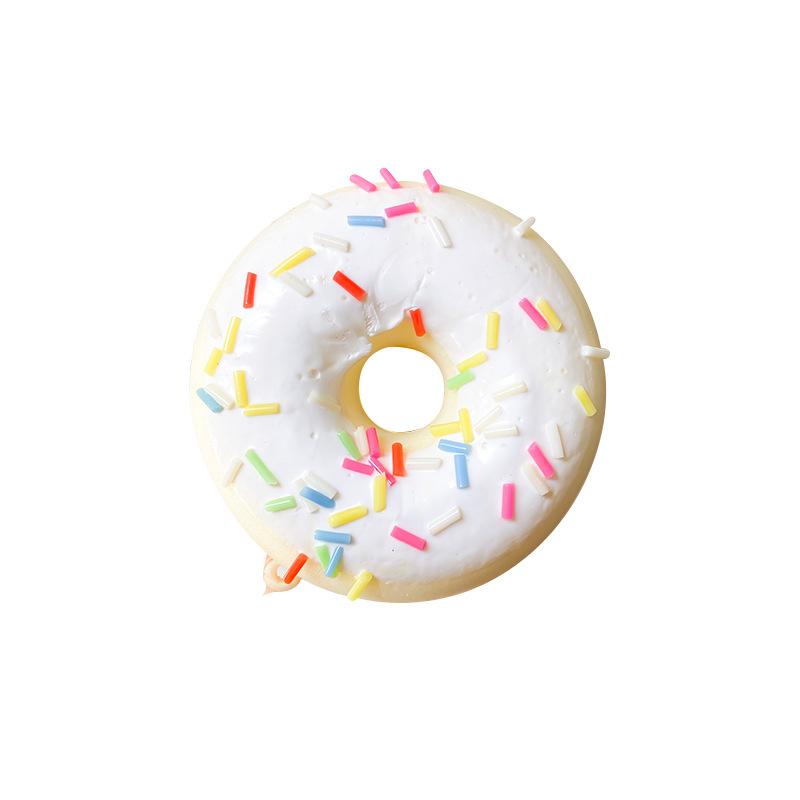 Mobile Phone Airbag Bracket Simulation Three-Dimensional Donut Back Paste Simple Niche Desktop Support Frame Paste Type Retractable