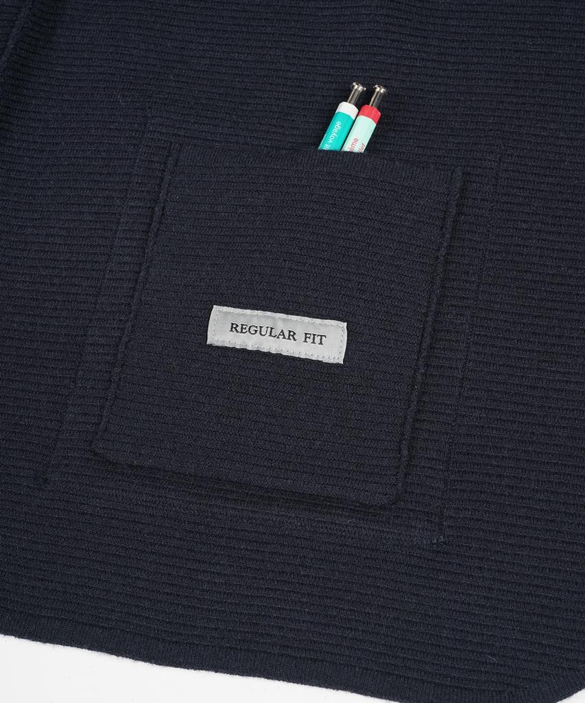 Birbante Soft Washable Jacket Cardigan - Dark Navy