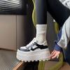 Fashion 8CM High Platform Sneakers Casual Outdoor Skateboard Shoes Fashion Comfortable Chunky Sneakers Running Sports Shoes Female