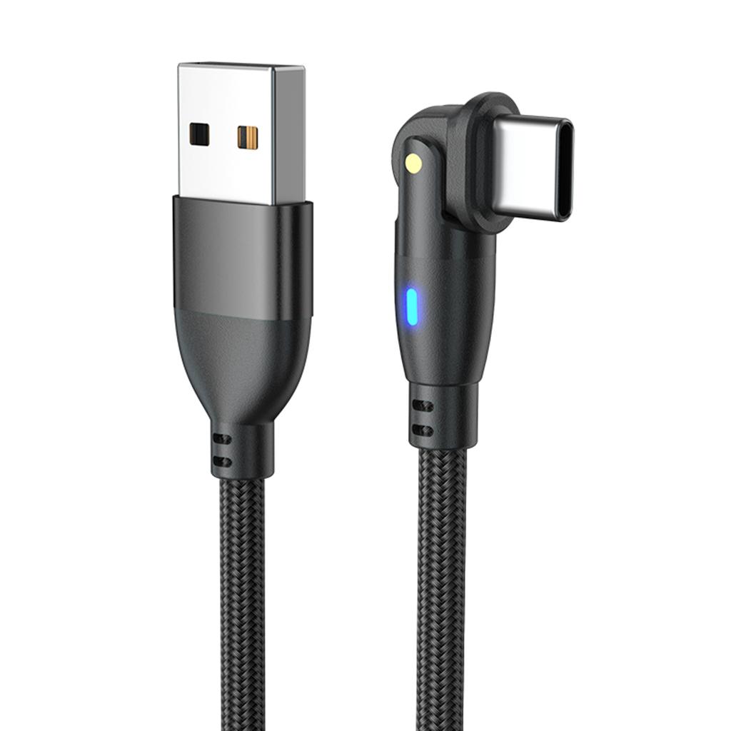 Flexible USB A To C Cable USB To USB C Cable for PC Phone Laptops 3A Charging Cable for Seamlessly Game Experience