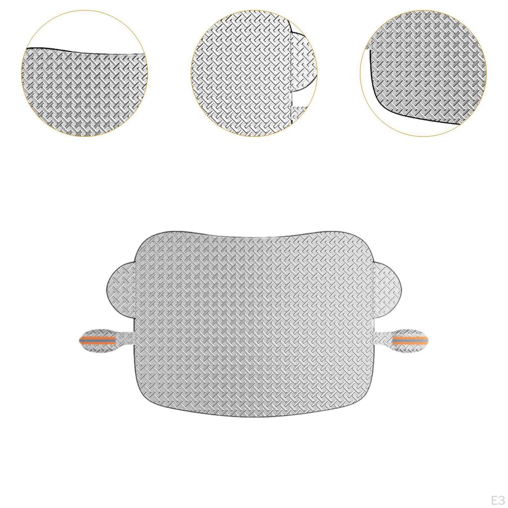 Auto Windschutzscheibe Frost Schnee Abdeckung Staub Praktische Einfach zu Bedienen Protector Zubehör