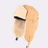 Retro pilot hat men's and women's winter ear protection warm hat outdoor glasses locomotive thickened cotton hat
