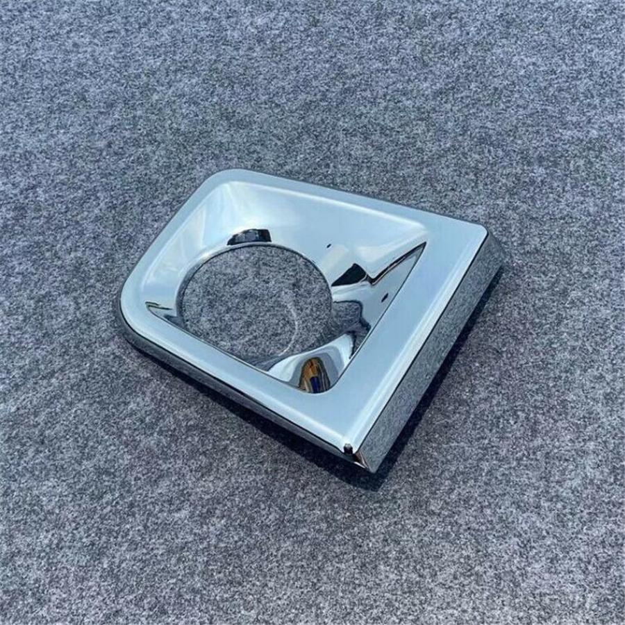 2PCS ABS Chrome Front Fog Light Cover Trim Fit For Toyota Tacoma 2016 - 2019