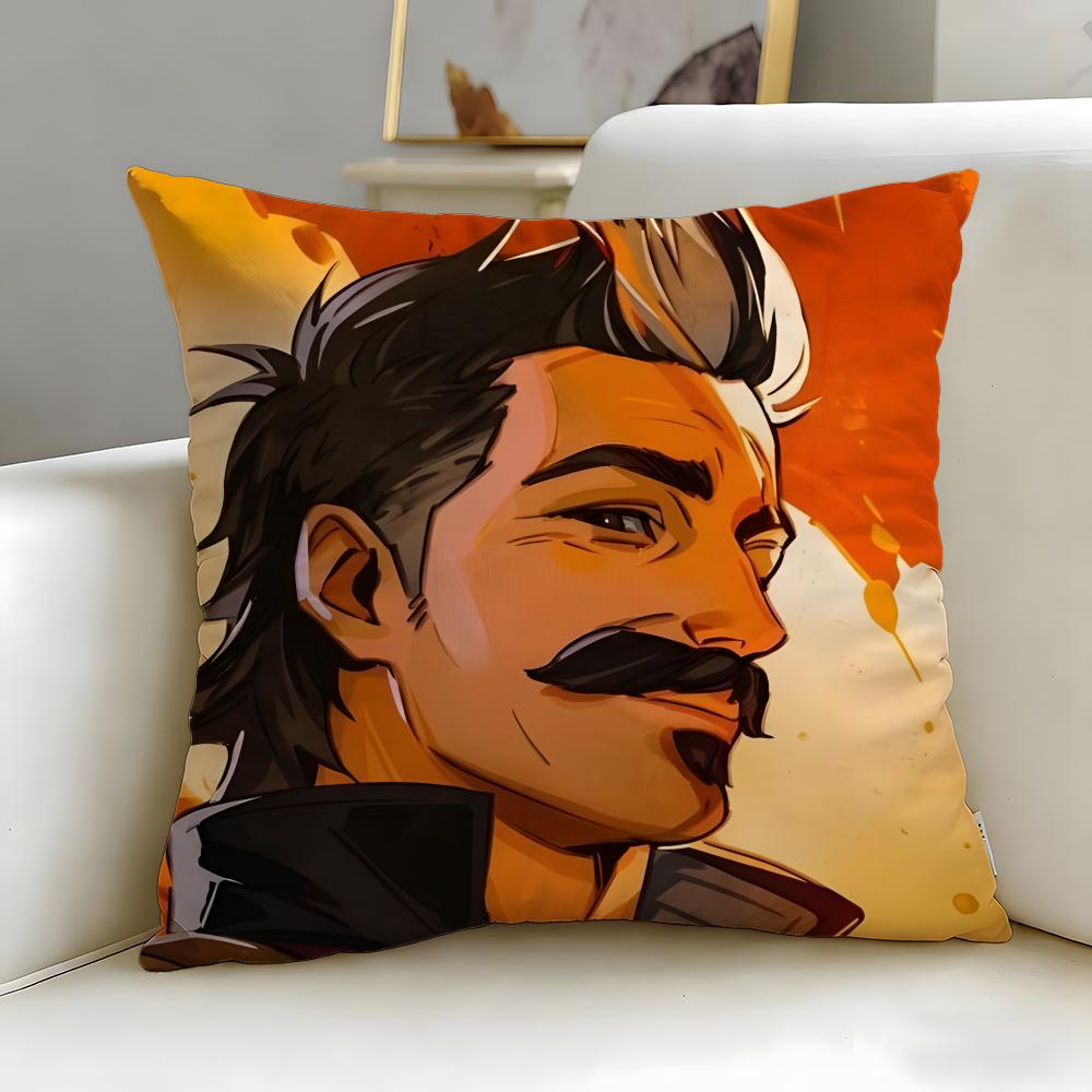 popular game Apex Legends Cushion Cover Soft & Easy-Wash Pillow Case – Versatile for Couch, Bed, Travel and Office