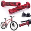 Rubber Bicycle Handlebar Grips Soft Bike Handle Bar Covers Wear-Resistant Lengthening Bike Cuffs for 22.2mm Handlebar