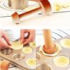 Wooden Dessert Tamper, Double Side Dessert Tamper Egg Dessert Pusher Dough Tamper DIY Cake Dessert Baking Tool For Dessert Baking