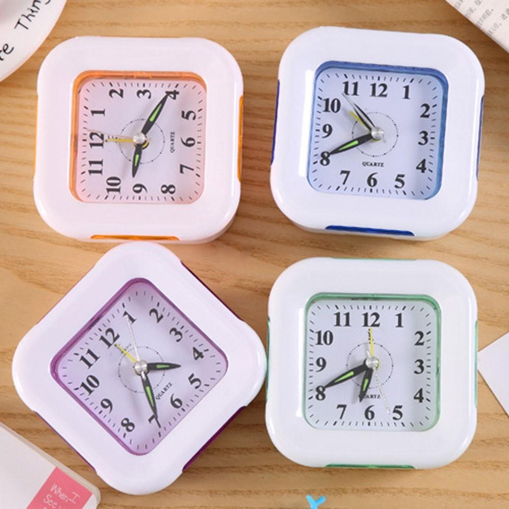Children\\\'s Small Clock, Simple Plastic Small Alarm Clock, Table Clock