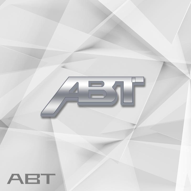 Zinc Alloy Carbon Fibre ABT Sports Badge Car Body Trunk Emblem 3D Grille Decal Sticker For SEAT SKODA TTRS A4 A5 Q3 Golf Passat