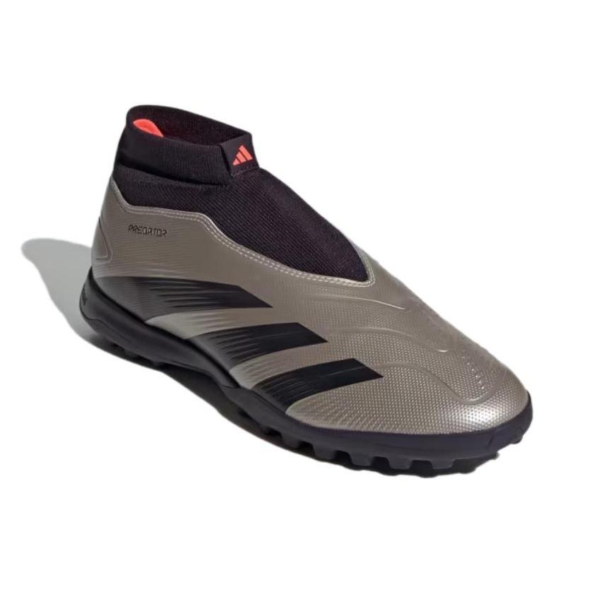 Adidas Predator 24 League Laceless TF Vivid Horizon Pack Unisex Sneakers Grey Platinum-Metallic Aurora-Black IF6384
