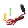 USB 5V 2A To 3V1A Dummy Battery Power Cable Battery Eliminators Line Replace 2x 1.5V LR6 Batteries for Toy Remote