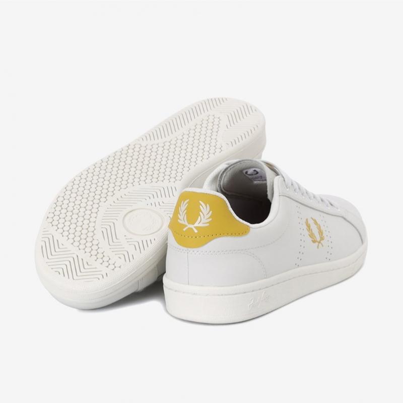 Fred Perry B721 Leather Sneakers White Sfpu2436312