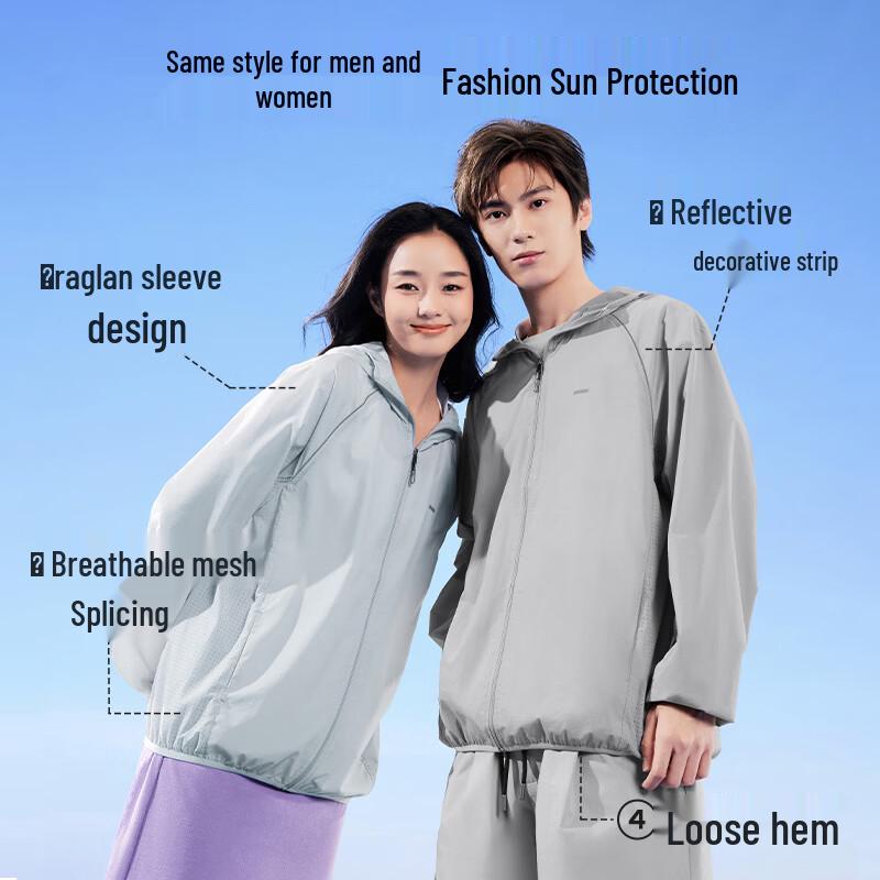SIINSIIN Unisex Lightweight UV Protection Jacket 3XL