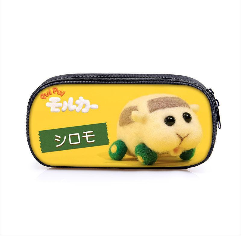 Pui Pui Kids Pencil Case With Nylon Material For School And Travel