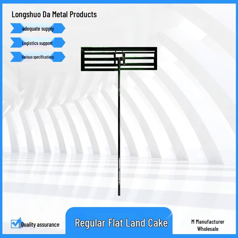 Garden Lawn Leveling Rake: Detachable Design for Grass and Soil Maintenance Various Sizes чёрный
