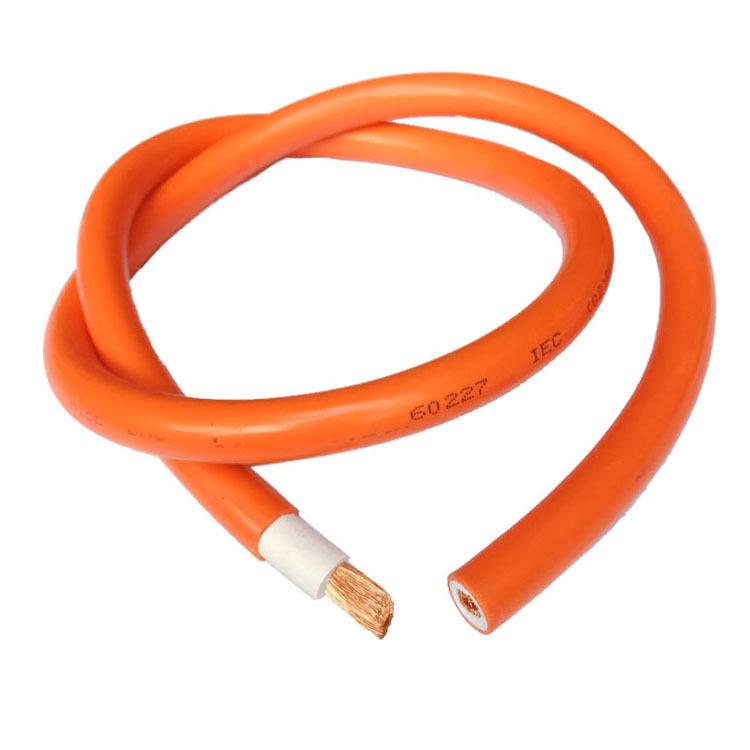 Cavo di Saldatura in Rame Puro 25mm² - Flessibile, Arancione, Resistente ad Acidi e Alcali, Anticorrosione, Rettificatore 25 Sq, Standard Nazionale.