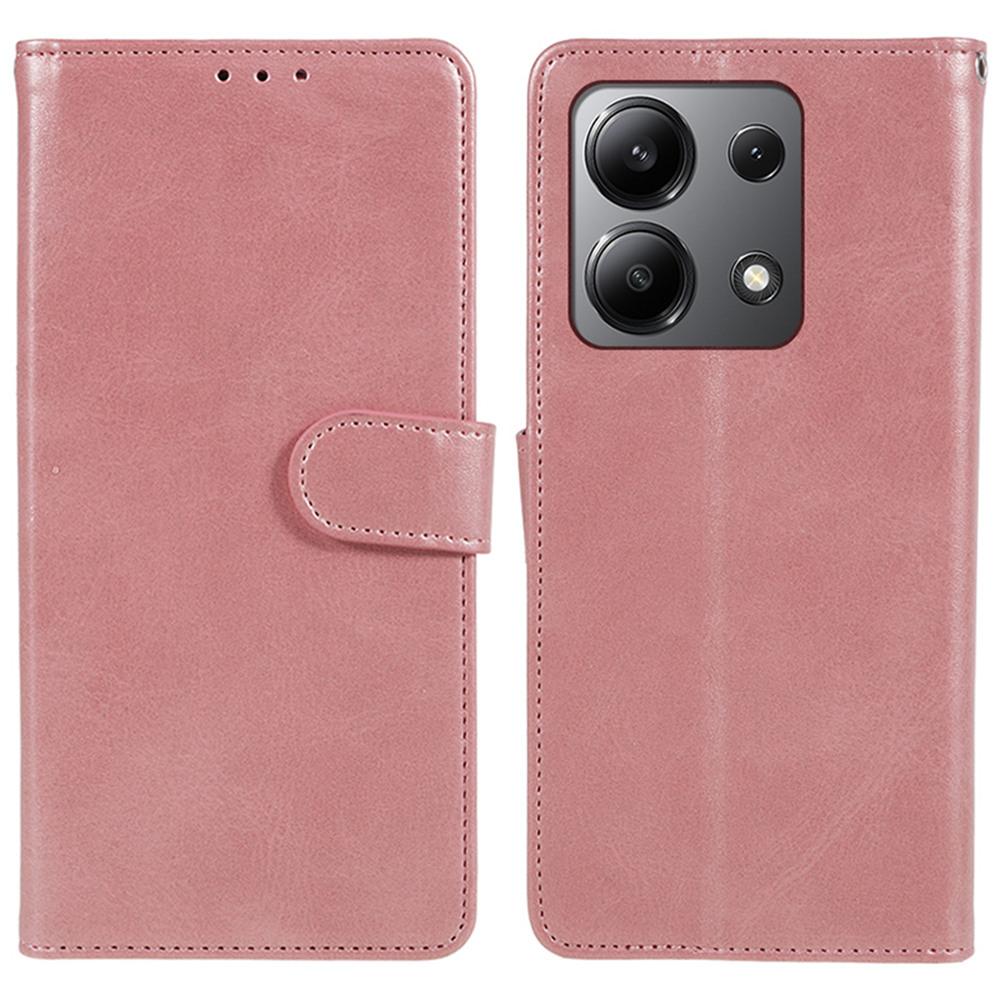 For Xiaomi Redmi Note 13 4G Case PU Leather Protective Card Holder Phone Cover