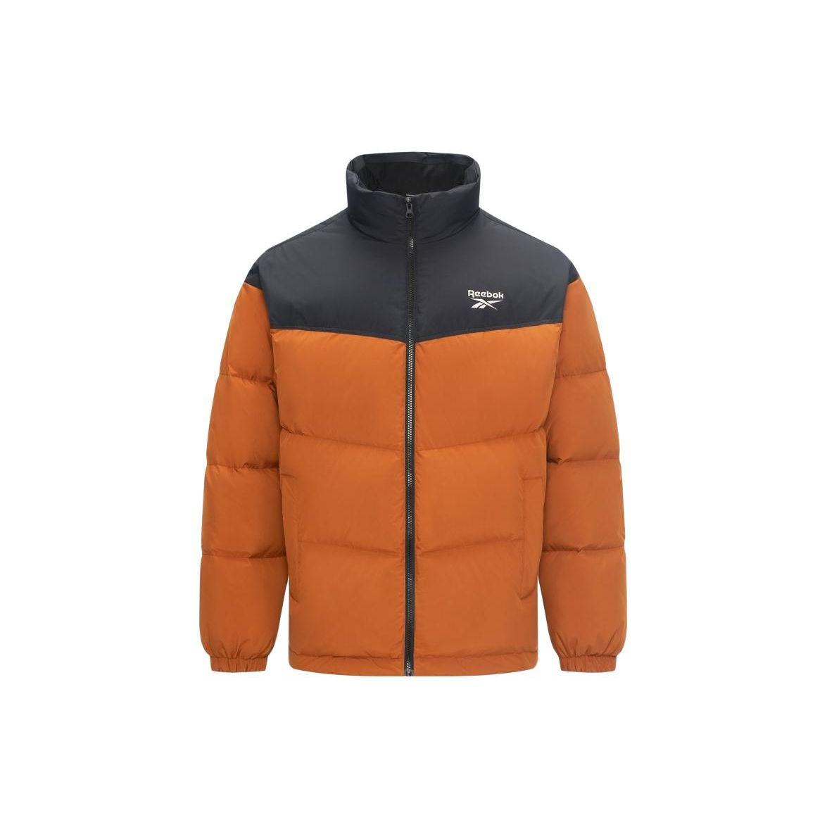 

Reebok Unisex Color Block Puffer Jacket Orange/Black 23FRC287UGBH XL