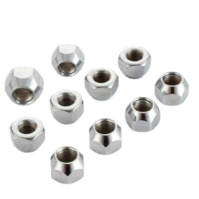 10 pièces Hauteur 16mm Écrous de Roue M12x1.25,M12x1.5, M14x1.5,1/2"-20 Écrous de Roue de Remorque Acorn 21mm Hexagonal