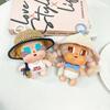 CRYBABY Doll Clothes: Summer Holiday Series with Handmade Straw Hat + Bag — Perfect for Crying Dolls.