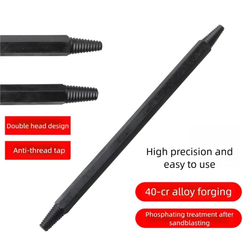 Automotive Reverse Thread Tap Kit Carbon Steel Construction Professional Broken Spark Removal Tool