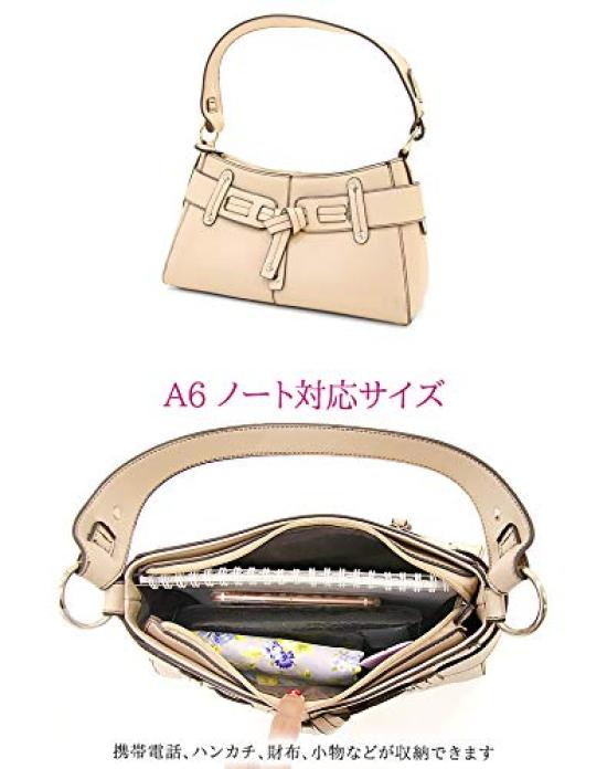 Add Rouge Compact Synthetic Leather Shoulder Bag for Perfect for Casual Shoulder Navy Women, Commuting, Bag/Handbag [h54531]