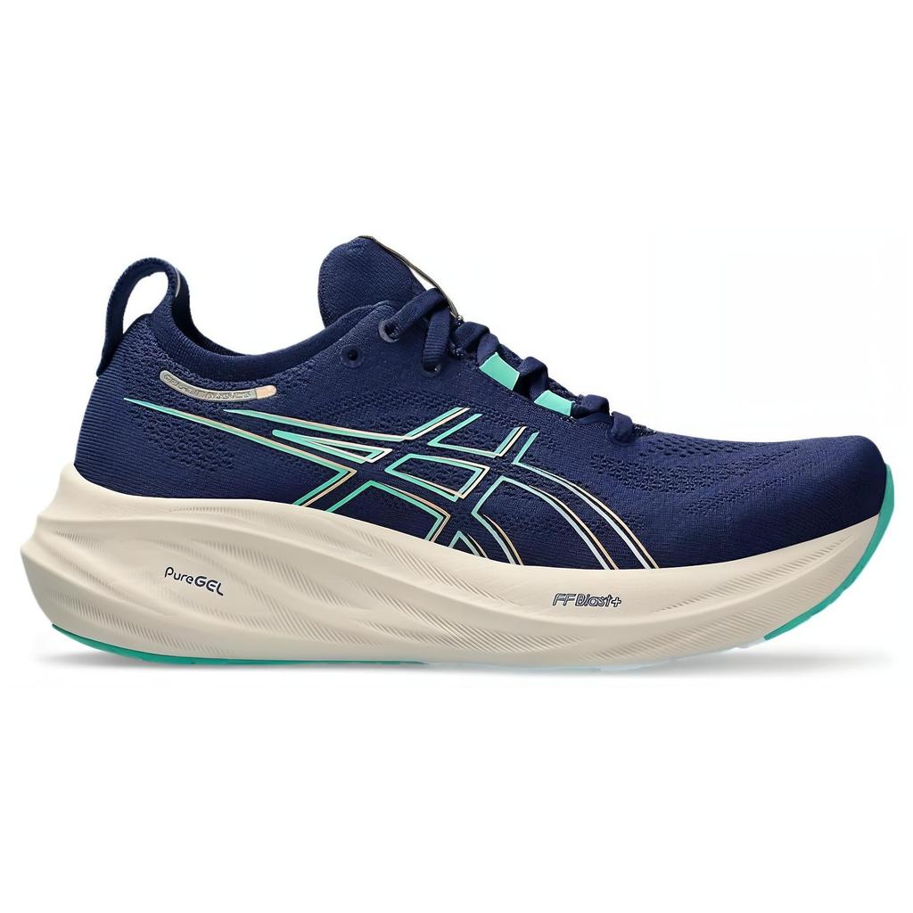 (WMNS) ASICS Gel-Nimbus 26 'Blue Expanse Aurora Green' Women's 1012B601-400