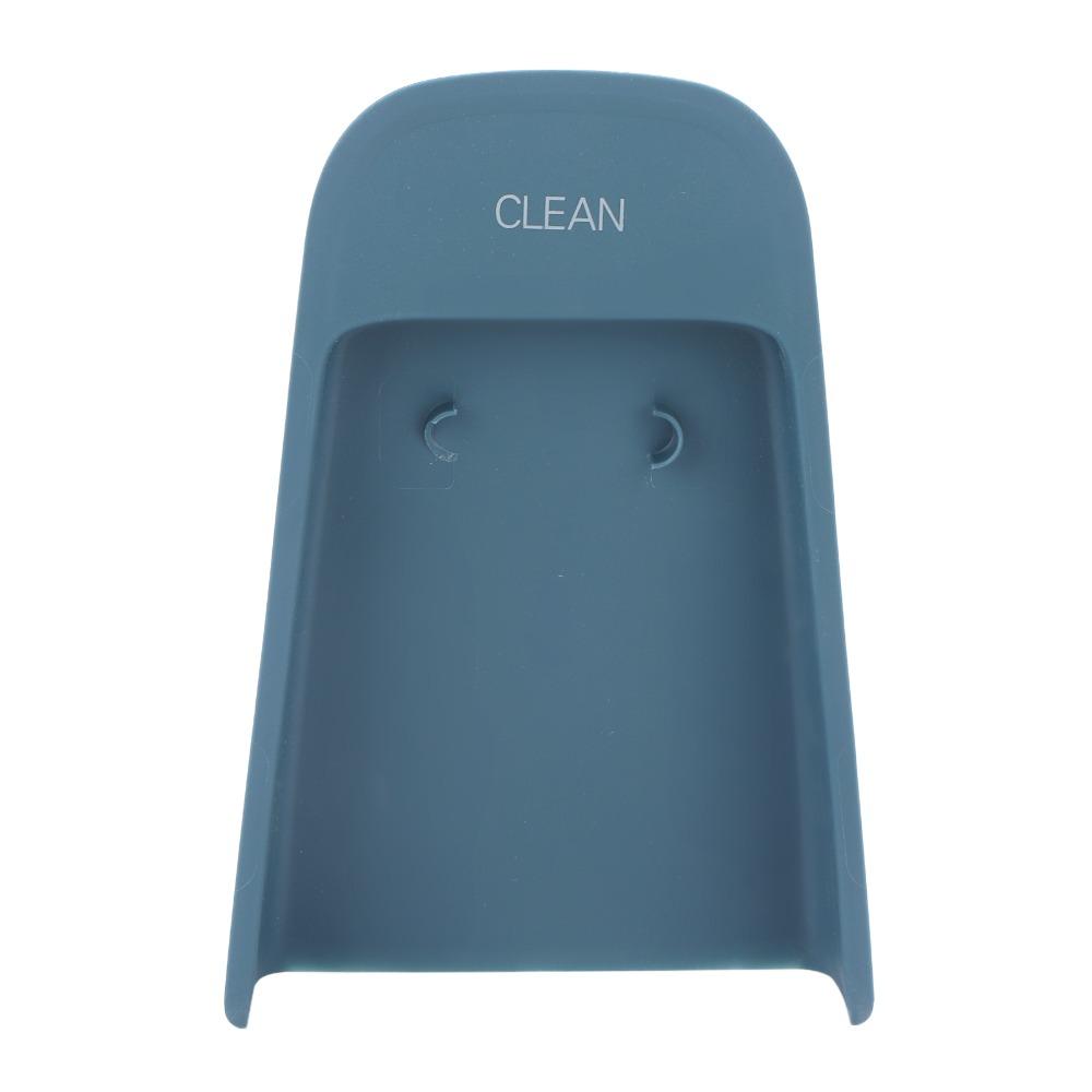 Navy Blue Mini Dustpan Brush Set 2 Types Of Brush Heads Small Dust Pan For Kitchens