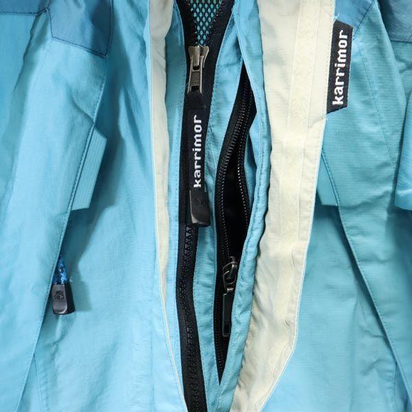 Karrimor Nylon jacket XXS Light blue Outdoors Men's Used