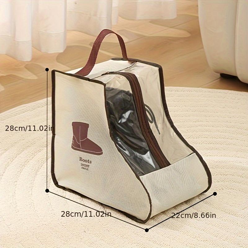 Multi-Functional Boot Storage Bag: Dustproof and Shoe Protector Suitable for Tall Boots and Short Boots Hanging Shoe Organizers
