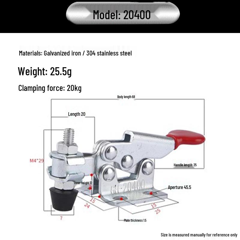 XB-203F Durable Quick Clamp Fixture for Machine Tools