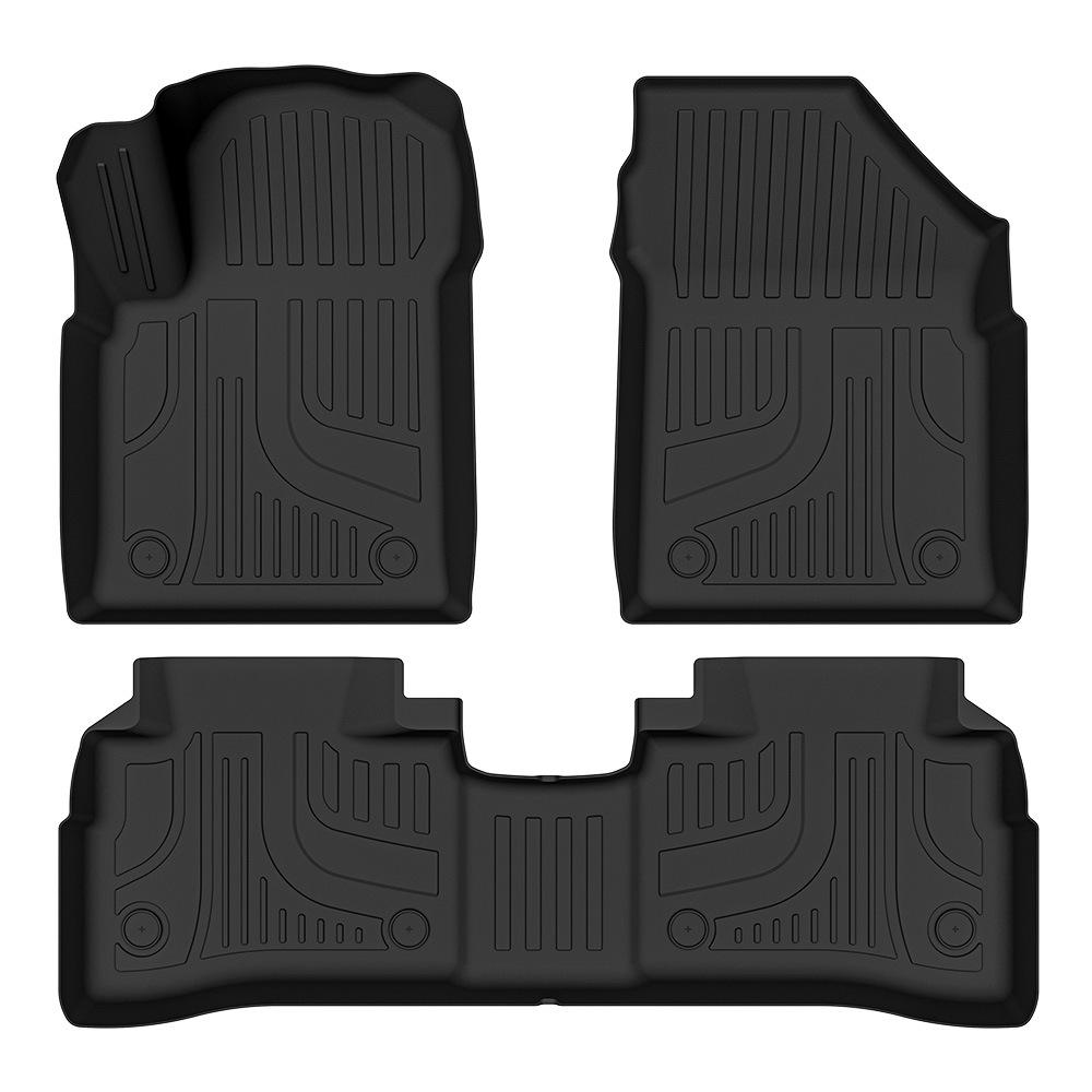 Eco-Friendly TPE Floor Mats for 2023-24 Model E5 Electric Cars - Blue