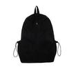 Schoolbag New Solid Color Design Sense Large Capacity Multi-pocket Fashion Simple Backpack Student Waterproof Durable Versatile Backpack