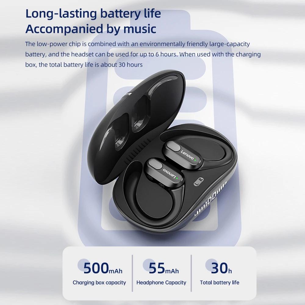 Lenovo XT80 Sports Bluetooth Wireless Earphones LED Power Display Hifi Stereo Sound Headphones