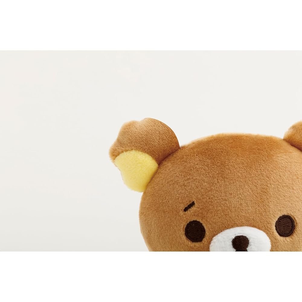 San-X Rilakkuma Rainy Day Plush Toy with Pouch 180x155x70mm