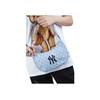 New MLB Monogram Collection Polyester Shoulder Bag, Handbag, Shoulder Bag Women's Baby Blue 3ABQS012N-50BLL
