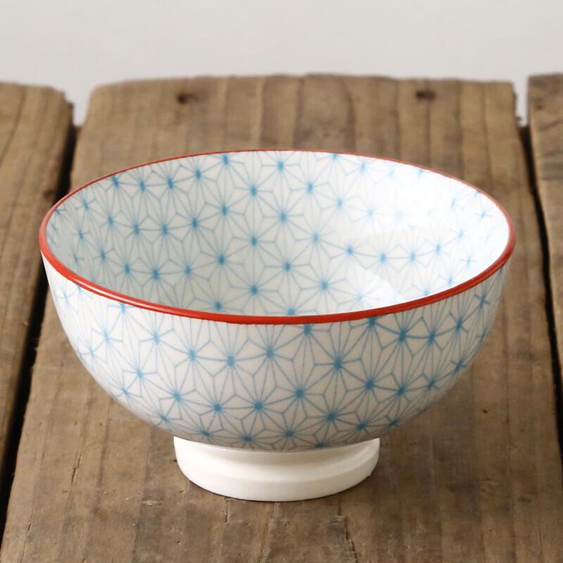 Diruien Ceramic Footed Rice and Soup Bowls
