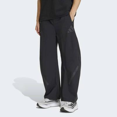 Men S Eye Catching Matte Rubber Print looSe Fit pantS Z.n.e.