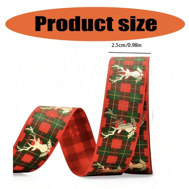 Polyester Ribbons for Christmas Present and Wedding Decorations Stylish Wrapping Silk Ribbons Party Accessories