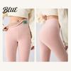 Cold Weather Resistant Leggings Winter High-Waisted Slim Cut Warm Lambswool Fabric Lining Bottom Pants Resistance Women Slimming Effect