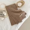 Atmospheric solid color with twist knitted wool scarf women's autumn and winter warm versatile wool scarf tide