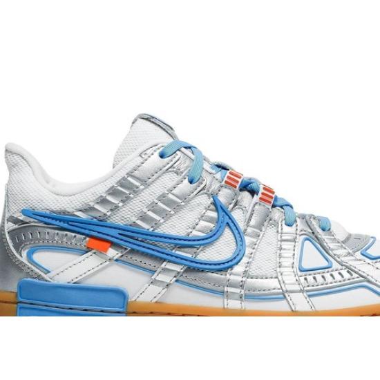 Nike Air Rubber Dunk University Blue Liquid Silver Unisex Low Top Skate Shoe CU6015-100