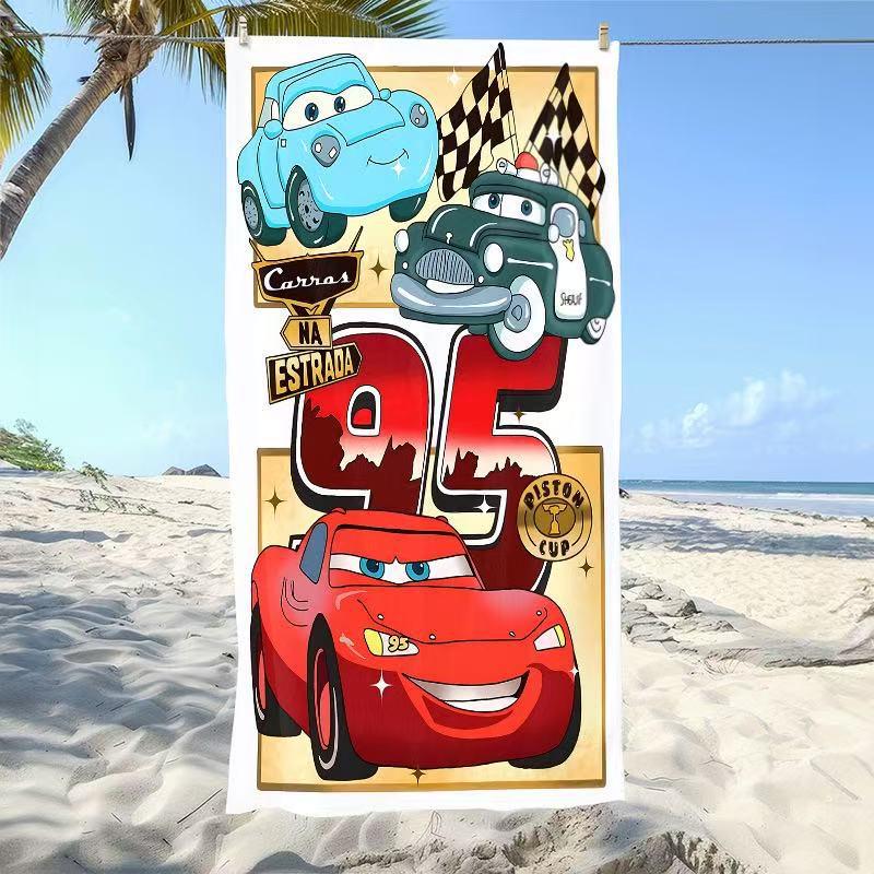 Anime Cartoon Digital Print Quick-Dry Beach & Travel Towel