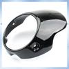 Motorcycle Headlight Fairing Mask Cowl For Triumph BONNEVILLE T100 T120 SE Thruxton 900 Scrambler 2001- Gloss Black