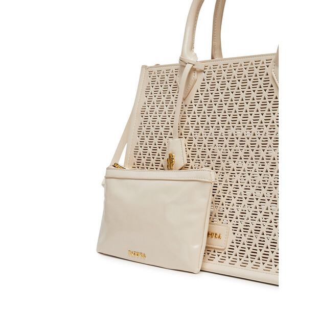 Handbag Badura WENN-02 Beige