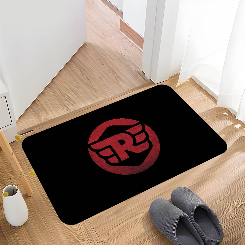 R-Royal E-Enfield Logo Room Mats Retro Multiple Choice Living Room Kitchen Rug Non-Slip Welcome Rug